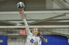 Volleyball vs Emerson  Wheaton College Women's Volleyball vs Emerson College. - Photo by Keith Nordstrom : Wheaton, Volleyball, VB2019